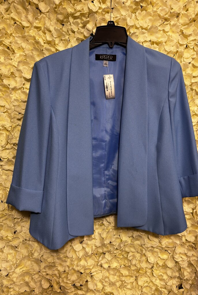 light blue blazer