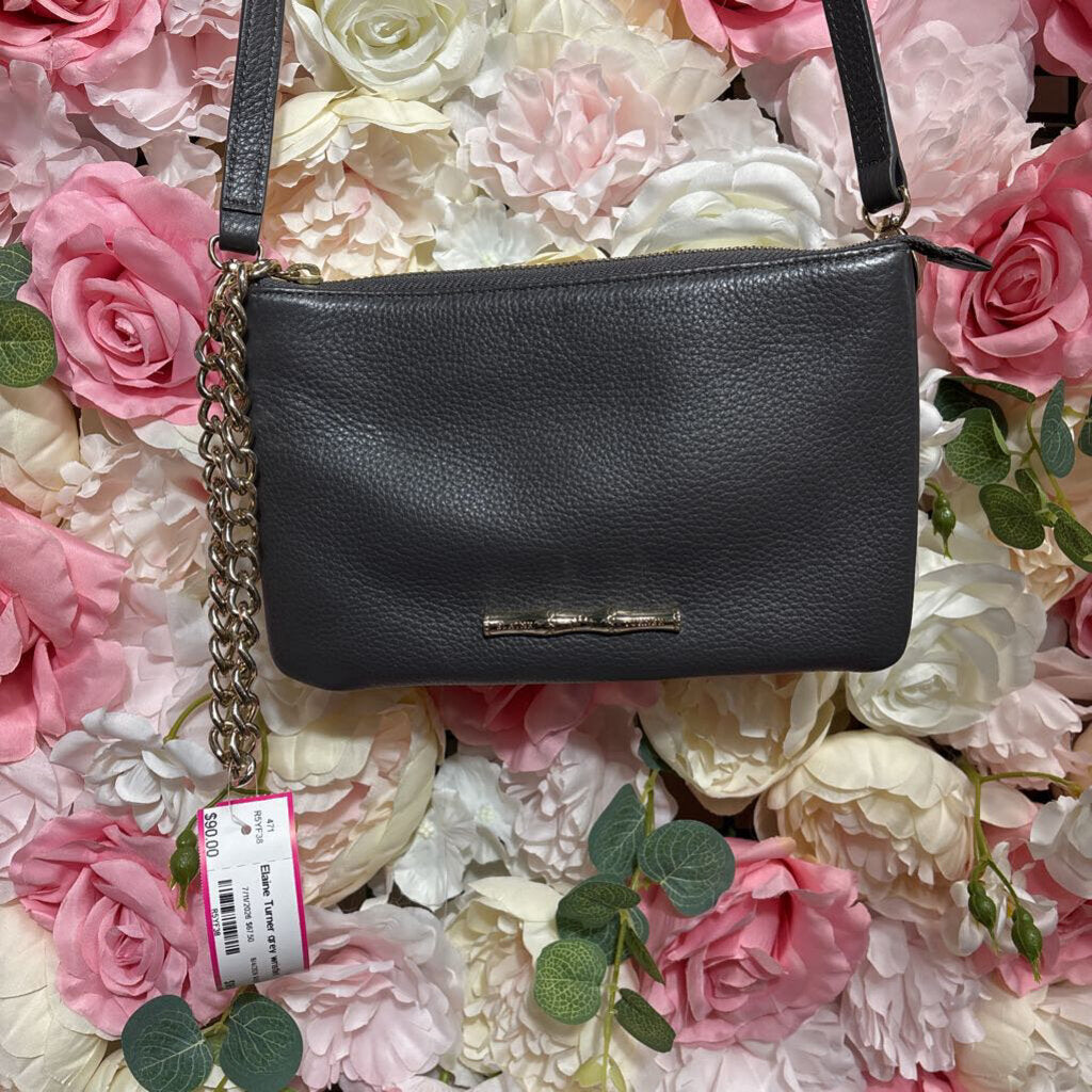 grey wristlet