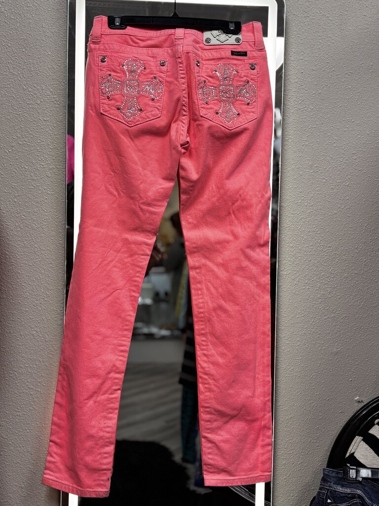 corral blinged out pockets skinny jeans